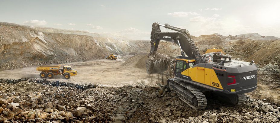 Экскаватор volvo ec950el